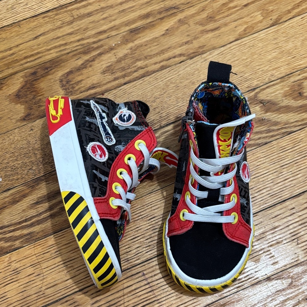 Mattel hot wheel Kids Sneakers - Black, Red, Yellow